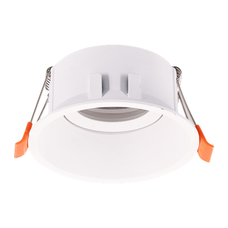 Oprawa HALOGENOWA Podtynkowa Podbitka Sufitowa GU10 Okrągła Ruchoma IP20 Biała Milagro