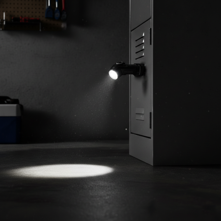 Latarka Czołowa Przenośna 2w1 LED 10W 600lm 7 Trybów Pracy Wodoszczelna IP66 Videx