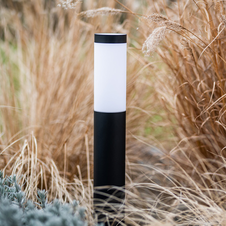 Lampa Ogrodowa Zewnętrzna E27 CZARNY SŁUPEK 65cm Lilium LUMILED