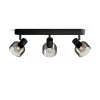 Lampa Sufitowa Reflektor 3x E14 Czarna Sleet Philips