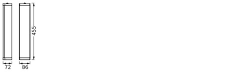 Kinkiet Ścienny Łazienkowy Lampa Oprawa E14 Srebrny IP44 Classic Osram