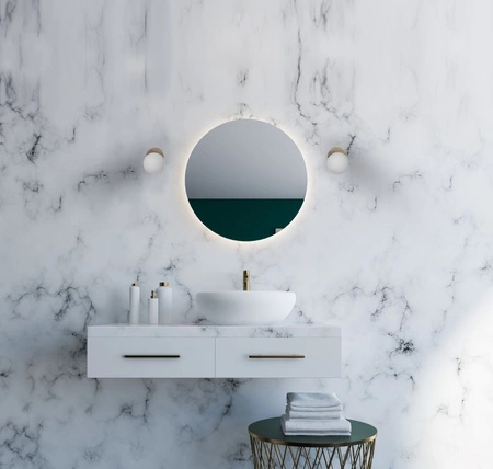 Kinkiet Ścienny Lampa Natynkowa G9 Złota Wodoodporna Łazienkowa IP44 Nowoczesna ICE BALL 8126 Nowodvorski