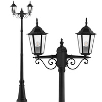 Lampa Ogrodowa Stojąca LED Słupek 238cm E27 Latarnia Zewnętrzna Dekoracyjna