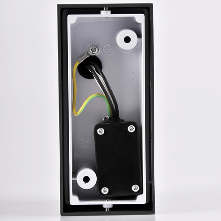 Kinkiet ogrodowy zewnętrzny góra dół na LED 2x GU10 BOSTON GOLDLUX (Polux) ALUMINIUM SZARY