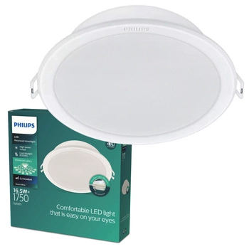 Panel LED Oprawa Podtynkowa Wpuszczana LED 16.5W 1750lm 6500K Biała Meson Philips