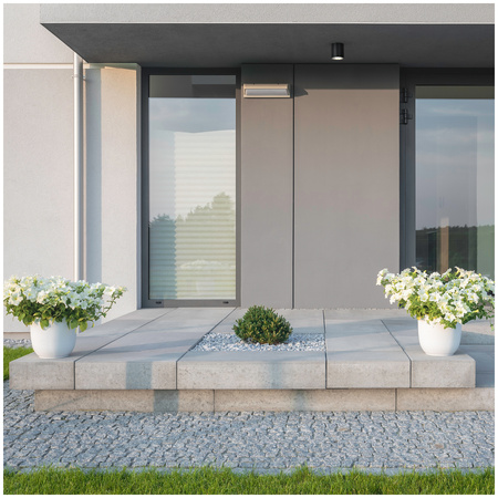 Lampa Ogrodowa Zewnętrzna Oprawa Punktowa GU10 Czarna IP54 Querk Kobi