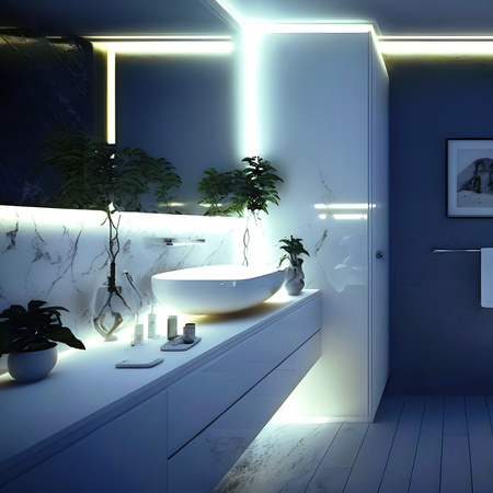 Taśma LED Pasek Premium 60/m 6000K IP20 5m Milagro