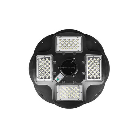 Lampa uliczna latarnia solarna LED 200W IP65 mikrofalowy czujnik ruchu + Pilot