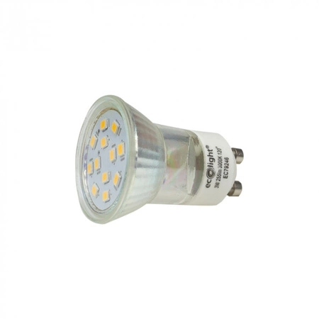 Żarówka LED Reflektor GU11 GU10 3W 270lm 3000K Ciepła Ecolight
