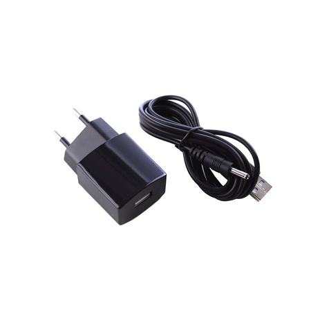 Lampka biurkowa LED GALA 6W Czarna z wyświetlaczem IP20 Tworzywo sztuczne Milagro