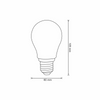 Żarówka LED E27 A60 7W 806lm 2700K-6500K 320° Filament GOLDLUX (Polux) Smart WiFi TUYA