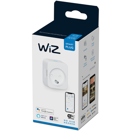 Inteligentne Gniazdko Sieciowe Wtyczka Plug + Miernik Mocy SMART WiFi WiZ