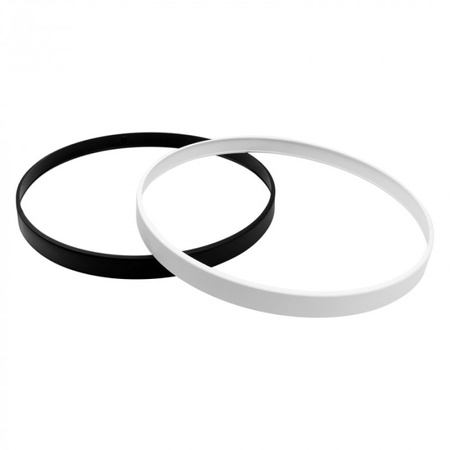 Plafon LED Lampa Sufitowa 24W 1900lm 4000K Neutralna z Wymienną Ramką Czarną lub Białą Ecolight