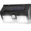 Naświetlacz Solarny LED 5W 5500-6000K Zimna IP65 Czarny Masterled Czujnik Ruchu