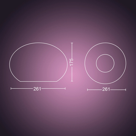 Lampka Biurkowa LED Nocna 9.5W 800lm IP20 White and Color Ambiance RGB + TW Biała Inteligentna SMART Zigbee Bluetooth Flourish Philips HUE