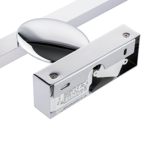 Lampa Ścienna SIRIUS Chrom LED 12W Kinkiet 60cm Nowoczesna ProVero