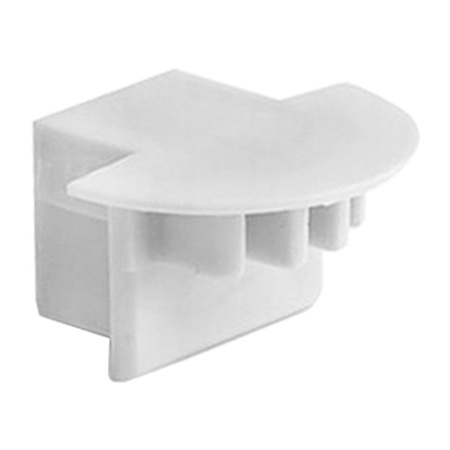 Zaślepka do profilu końcowa PDS4-K szara z otworem