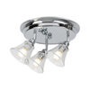 Lampa Sufitowa LED Łazienkowa E14 IP44 Chrom Klasyczny Antoine Rabalux