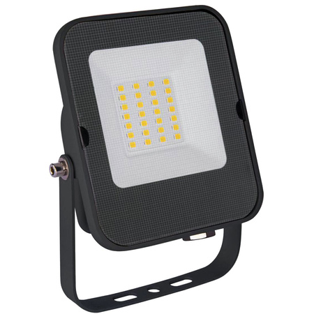 Naświetlacz LED 20W 1600lm 3000K IP65 Czarny KOBI Premium MHN