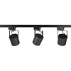 Zestaw Szynowy Szynoprzewód Szyna Listwa 1-Fazowa + 3x Reflektor GU10 Czarna MINOR Sanico Goldlux