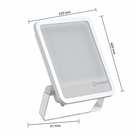 Naświetlacz LED Reflektor Zewnętrzny Lampa 167W 23400lm 3000K IP66 Biały Floodlight Ledvance