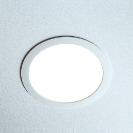 Oprawa Podtynkowa Sufitowa LED 15W 1500lm 4000K Neutralna Biała MYKONOS 10541 Nowodvorski