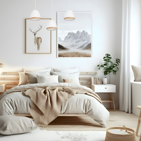 Lampa Wisząca Sufitowa STUDIO Biała 3xE27 Milagro