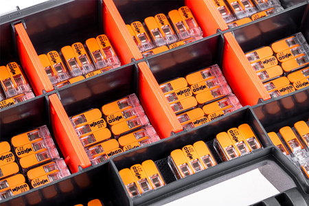 Szybkozłączki Złączki Instalacyjne WAGO Zestaw 60 sztuk - 20x 221-2411 20x 221-412 20x 20x 221-413