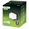 Lampa Ogrodowa Kinkiet Elewacyjny E27 Kwadratowy LEVIS LUMILED
