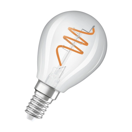 Żarówka LED Dekoracyjna P45 Kula E14 4.6W = 40W 470lm 2700K Ciepła CRI90 300° Filament Ściemnialna Vintage 1906 Osram