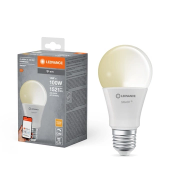 Żarówka LED E27 A100 14W 1521lm 2700K Ciepła SMART+ WiFi Ściemnialna Classic LEDVANCE
