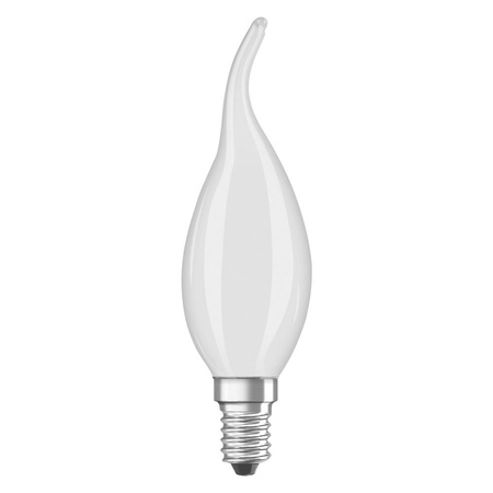 Żarówka LED BA35 Świeczka E14 4W = 40W 470lm 2700K Ciepła 300° Ściemnialna Retrofit Filament CLASSIC Osram