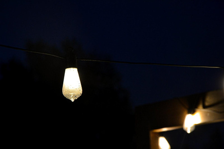 Girlanda Solarna Ogrodowa 20x LED Ozdobne Żarówki EDISON ST58 11,48m Ciepła 3000K EREMI LUMILED