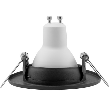 Oprawa Halogenowa Podtynkowa Ruchoma Okrągła AURELI Grafit Blacha MR16 GU10 LUMILED