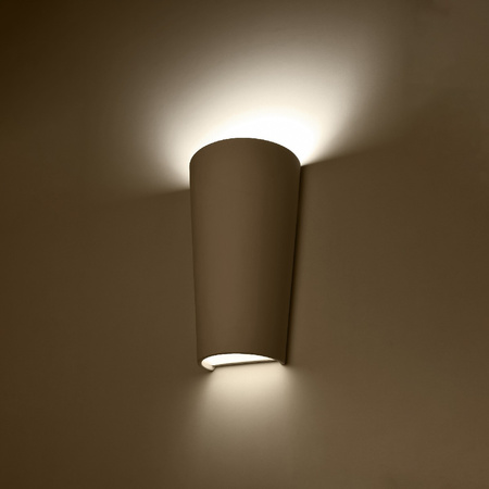 Lampa Ścienna Kinkiet E27 Tubularna Biała Nowoczesna Lana Sollux