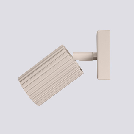 Lampa Ścienna Kinkiet GU10 Aluminiowa Taupe Karbon Deep Space SL.1761 Sollux