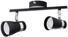 Oprawa lampa sufitowa ENALI 2xGU10 czarna 28cm Kanlux