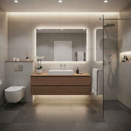 10x Żarówka LED GU10 Reflektor PAR16 6W = 50W 580LM 6500K Zimna 120° z Czujnikiem Ruchu i Zmierzchu LUMILED