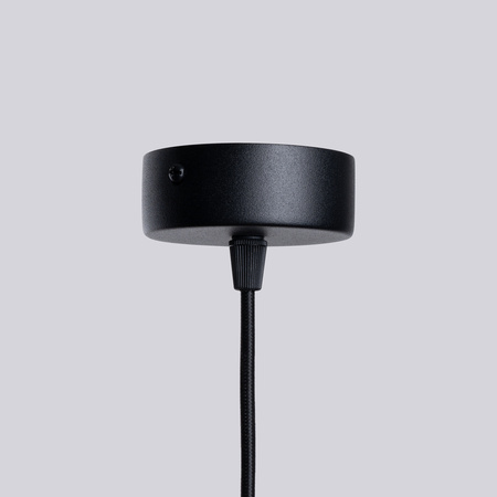 Lampa Wisząca Żyrandol 6x G9 Aluminiowa Czarna Halo French Sky SL.1830 Sollux