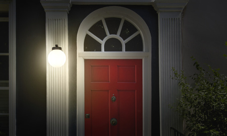 Kinkiet Ogrodowy Lampa Elewacyjna Zewnętrzna E27 Szary IP54 Endura Osram