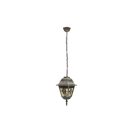 Lampa Wisząca Sufitowa Zwis E27 IP43 Natynkowa Złota Klasyczna Monaco Rabalux