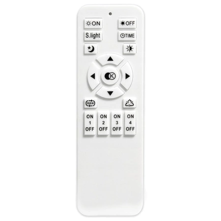 Lampa sufitowa geometryczna PLAFON LED żyrandol 130W 3000K-6500K czarny + pilot