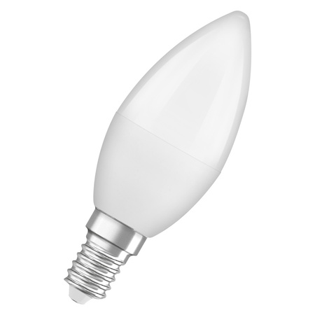 Żarówka LED B37 Świeczka E14 4.9W = 40W 470lm 4000K Neutralna 220° PCR LAMPS Osram