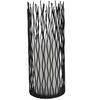 Lampa Ogrodowa LED bateryjna LATARENKA LED NYBORG 35cm IP44 2xAA czarna metal GOLDLUX (Polux)