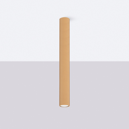 Lampa Sufitowa Reflektor Tuba Spot 1x GU10 Złota Karbon Deep Space SL.1553 Sollux