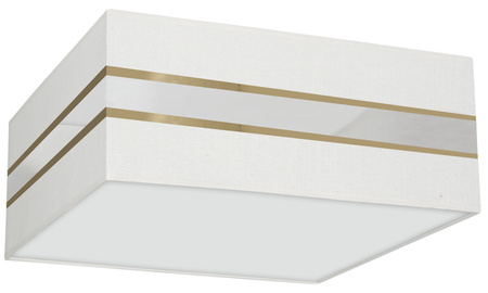 Plafon LED Lampa Sufitowa ULTIMO Biała 3xE27 Kwadrat Milagro