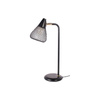 Lampa Stołowa Biurkowa Nocna E14 Czarny Industrialny Fanny Rabalux