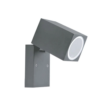 Lampa ogrodowa LED QUAZAR 15 GU10 IP44 KOBI ALUMINIUM SZARA