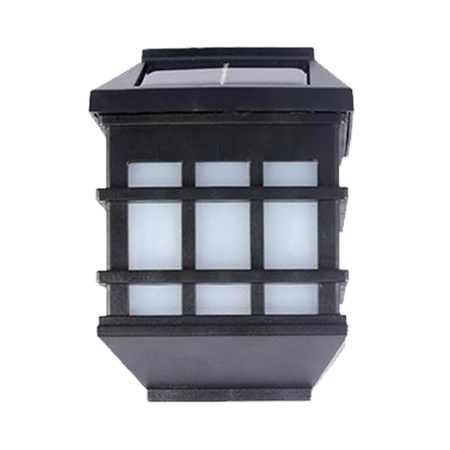 Kinkiet Lampa Solarna LED Ogrodowa Elewacyjna IP44 z Efektem Płomienia