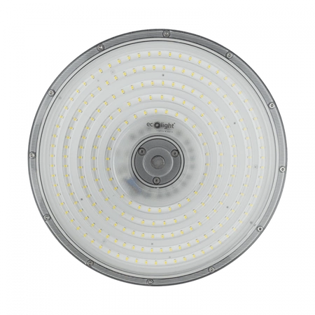Lampa Przemsyłowa Wisząca LED UFO HIGHBAY 150W 15000lm 6500K Zimna IP65 PREMIUM Ecolight